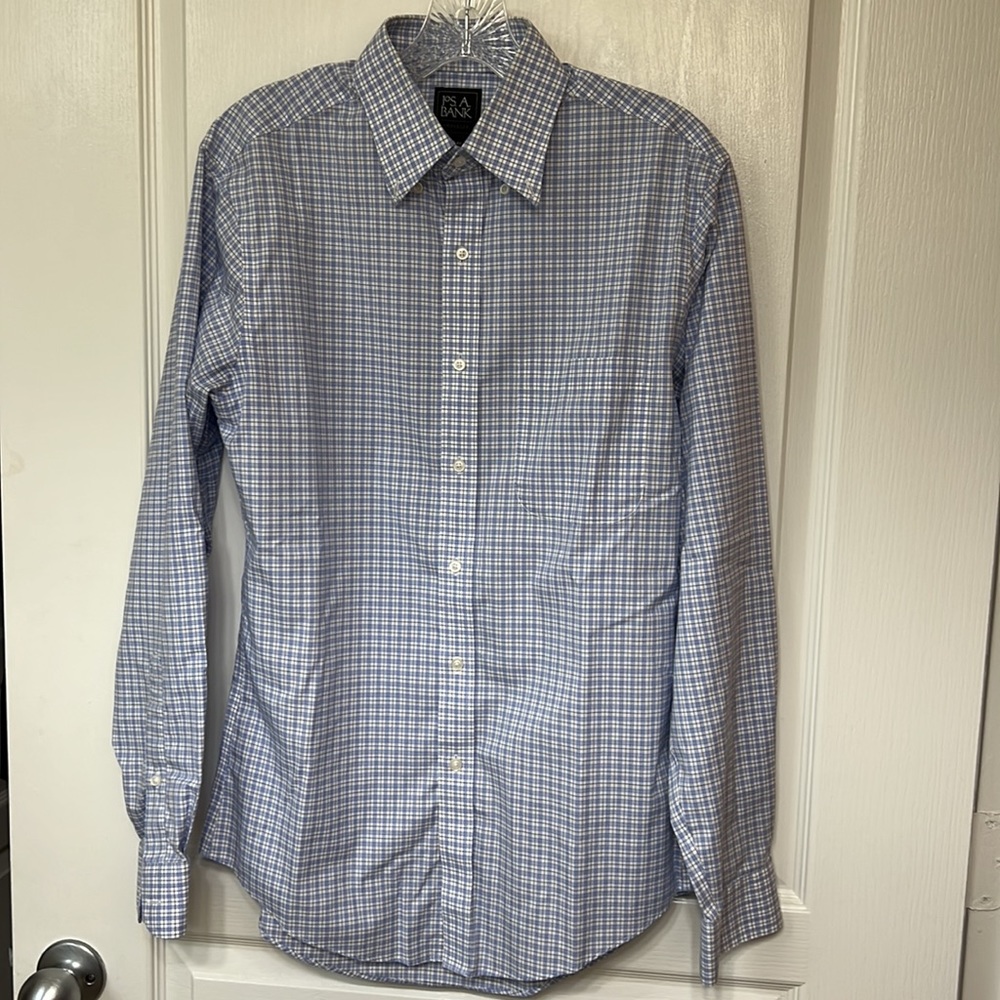 Joseph Banks, men’s traveler fit, slim fit button down